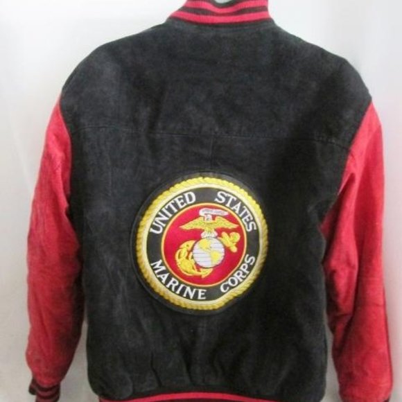 usmc letterman jacket